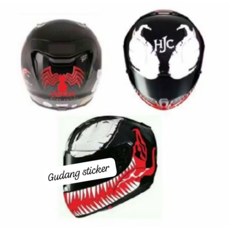 sticker cutting helm HJC venom