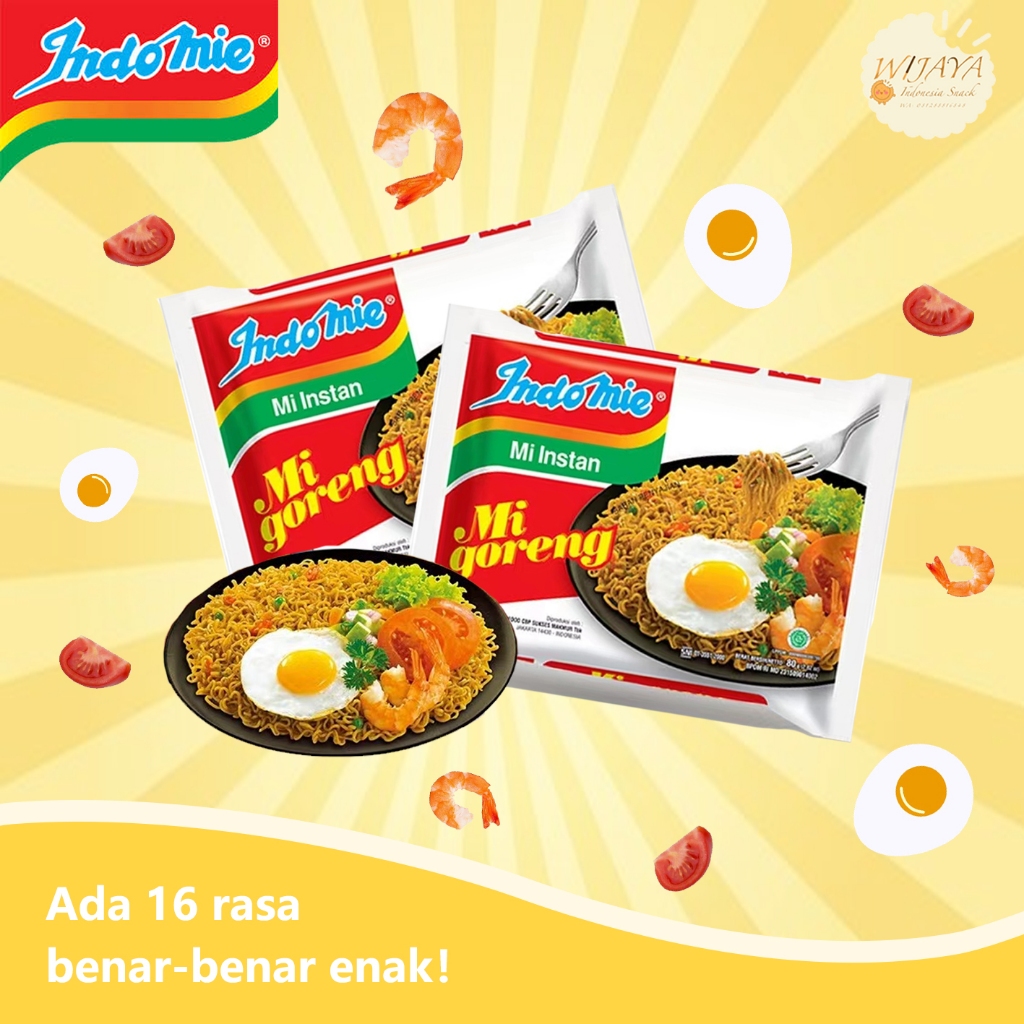 

INDOMIE 1Dus Mi Goreng 、Soto Mie 40Pcs