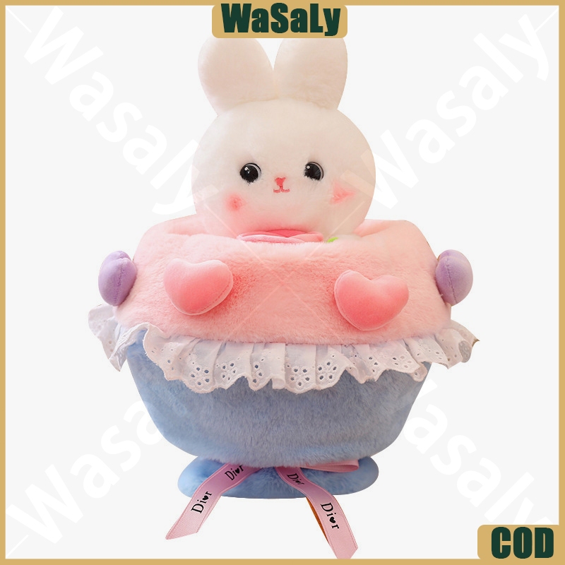 CODRabbit/Bear Boneka Buket Mainan Lucu Karakter Bouquet Boneka Boneka Mewah Gaun Putri Gadis-gadis