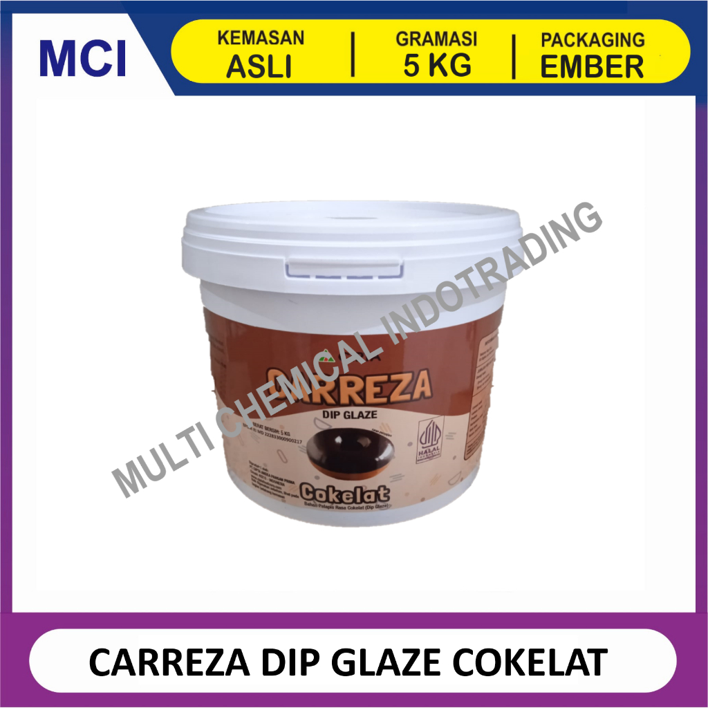 

GLAZE DARK CHOCOLATE 5 KG / COKELAT DIP GLAZE SELAI OLESAN TOPPING