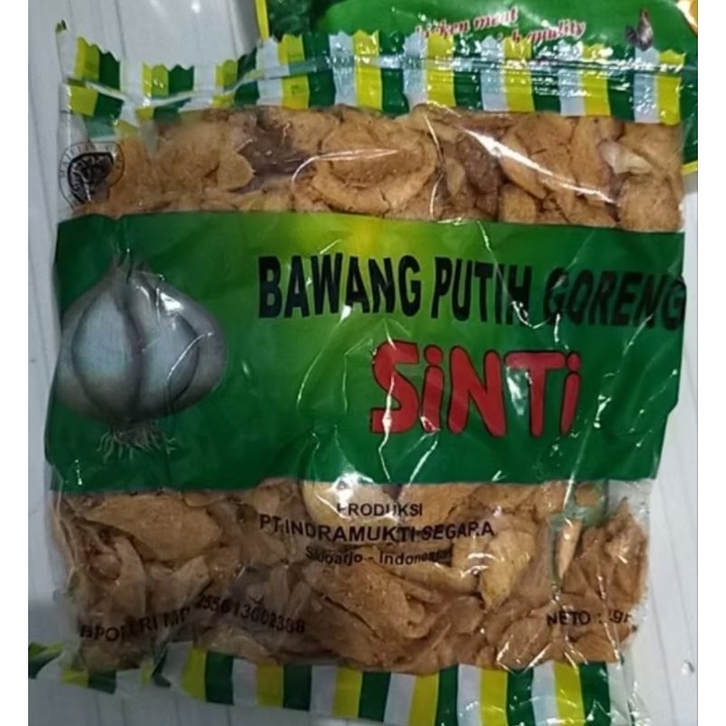 

BAWANG PUTIH GORENG SINTI 50 GRAM