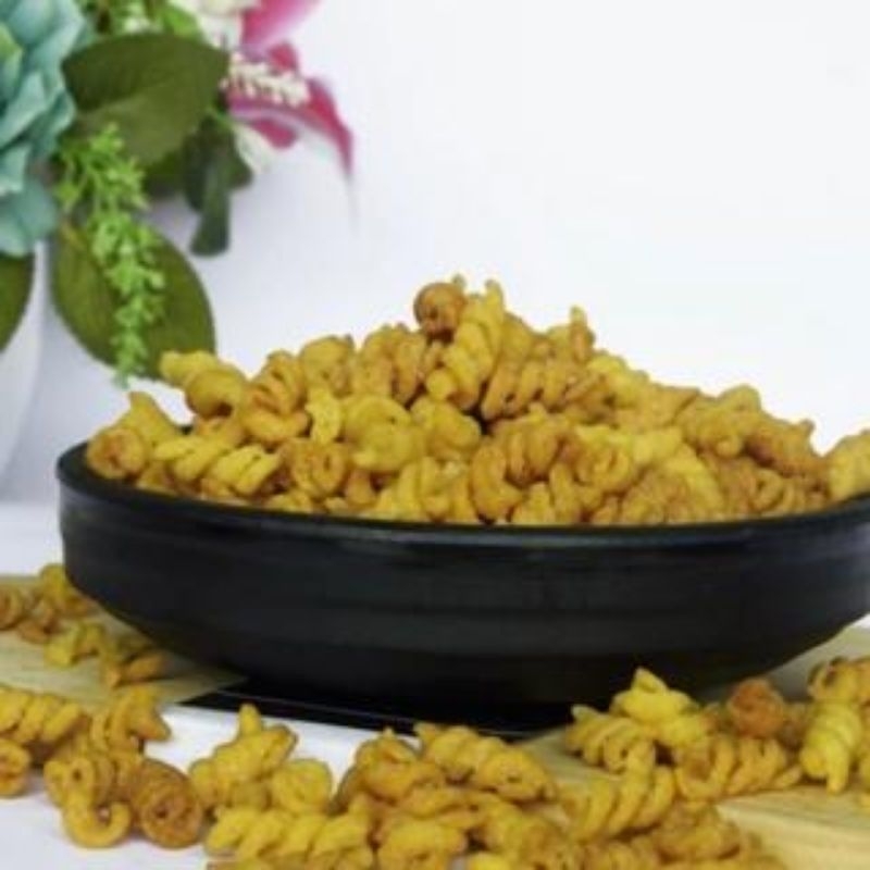 

MAKARONI SPIRAL ADA DUA VARIAN RASA KEMASAN 500 GRAM