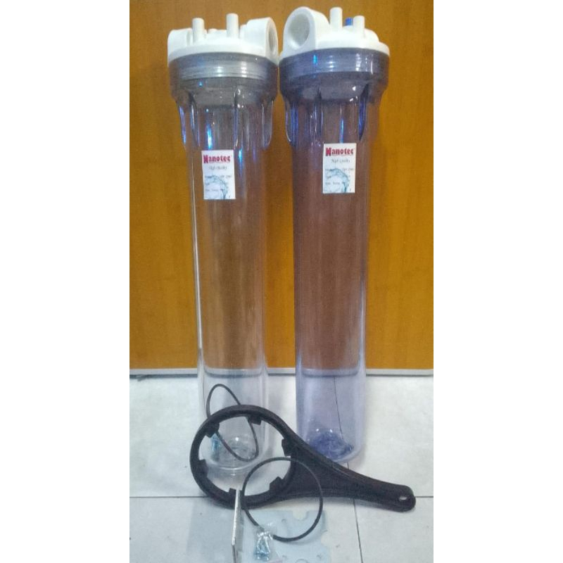 HOUSING FILTER CLEAR NANOTECH 20Inch