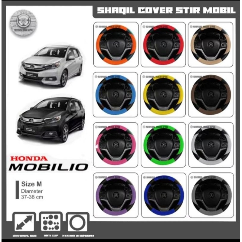 Star Sarung Stir Mobil Mobilio, Cover Stir Mobilio ,Sarung Stir Minibus