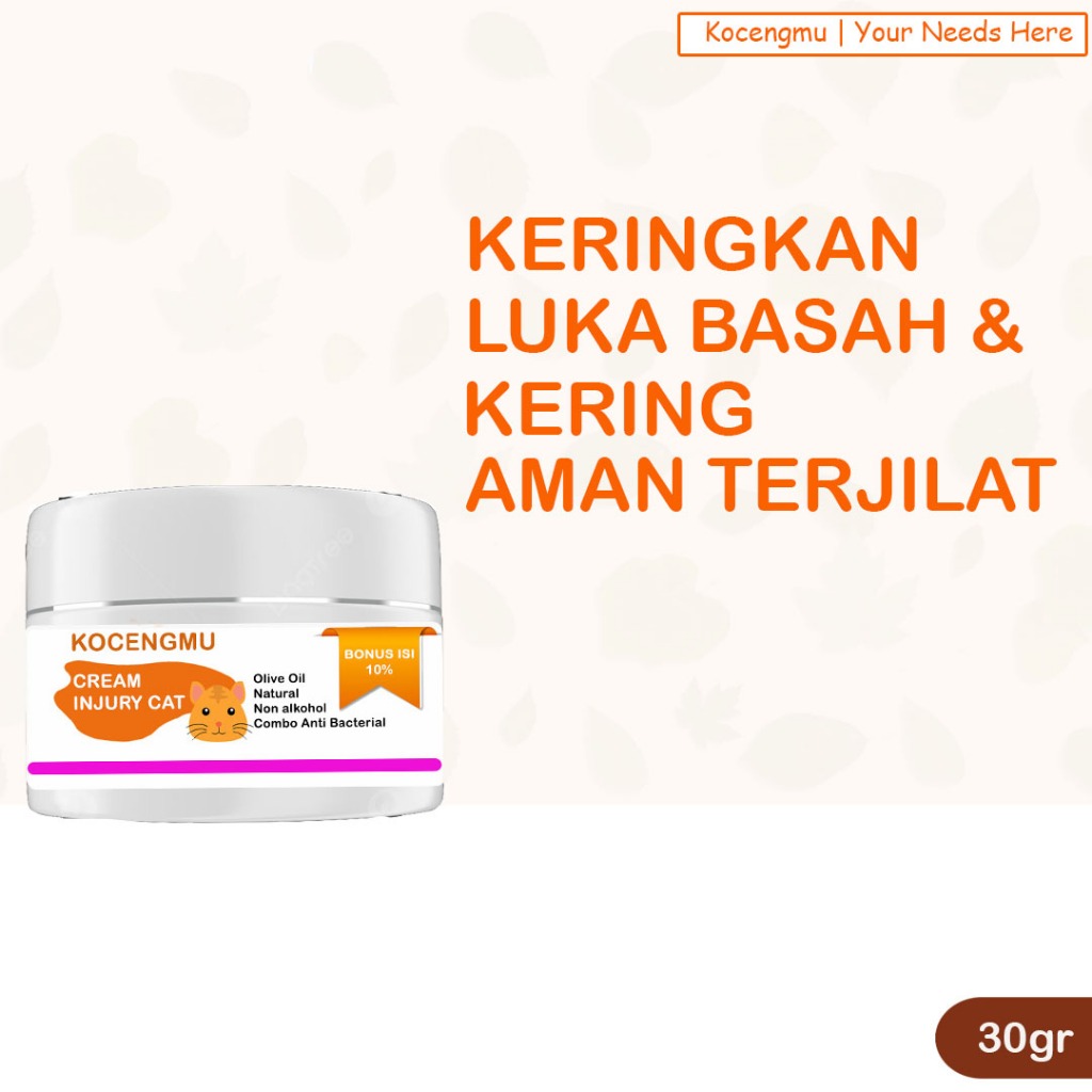 Obat Luka Kucing Terbuka Basah Bernanah Salep Luka Kucing Scabies Kucing Jamur Kucing Kocengmu