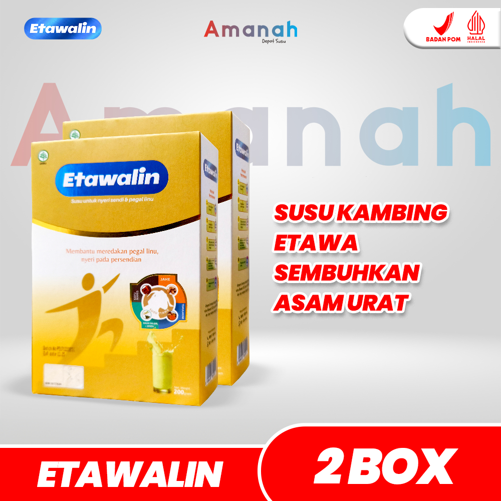 

Etawalin 2 Box Susu Kambing Etawa Atasi Asam Urat 200g
