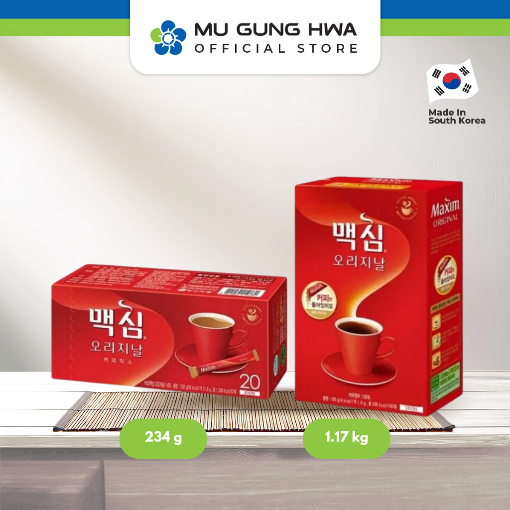 

Dongsuh Maxim Coffee Mix Original 236gr - 1.18kg