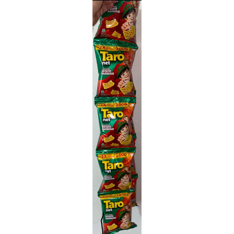 

bGF Taro Net 2an BBQ 17gr (1renceng isi 10 bks)