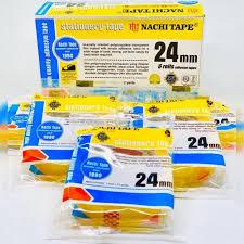 

[ PACK ] Selotip Isolasi Bening - Nachi Tape 24 mm MURAH!