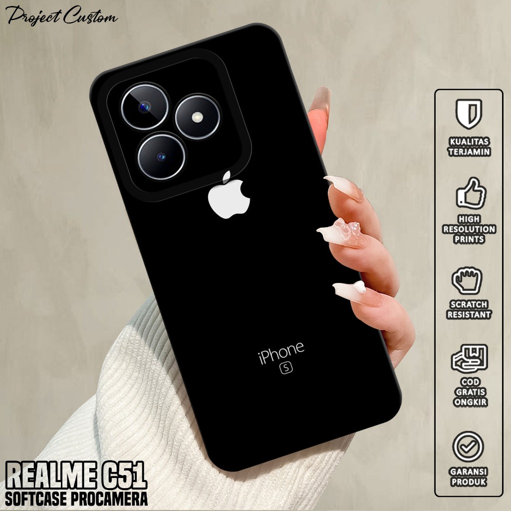 Softcase Hp REALME C51 - Casing Hp REALME C51 ( BRAND ) Silikon Hp REALME C51 - Case Hp REALME C51 -