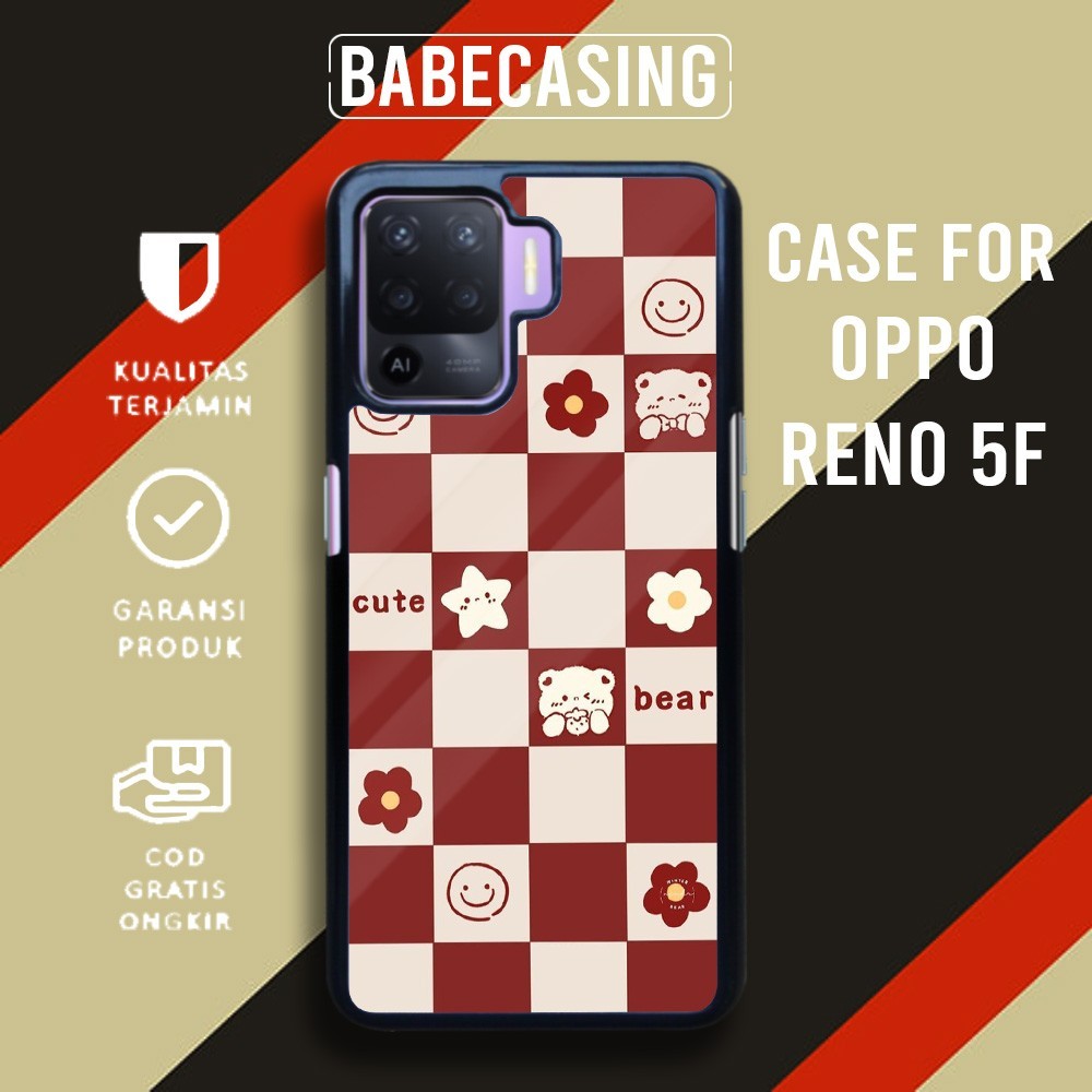 Case Oppo Reno 5f Terlaris Cute Red Terbaru Casing Oppo Reno 5f Termurah Hardcase Softcase Glosy