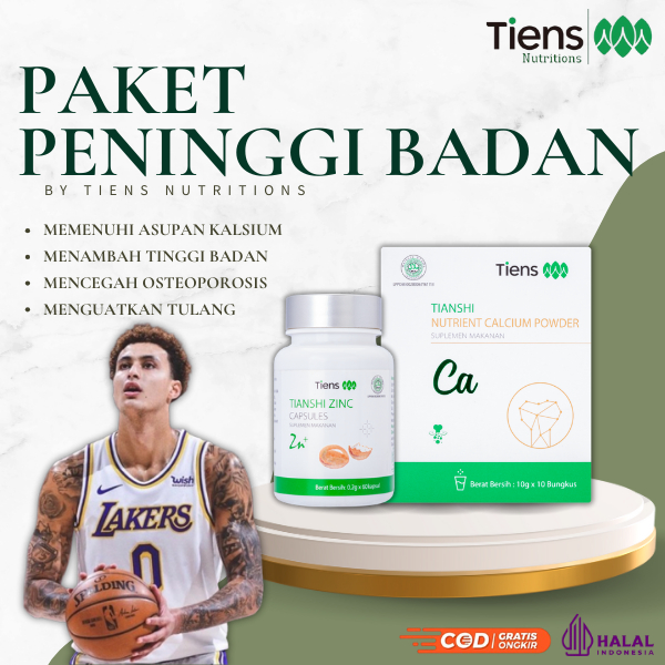 

Susu Peninggi Badan Original - Tiens Calcium Powder - Tianshi Kalsium - Tiens Promo