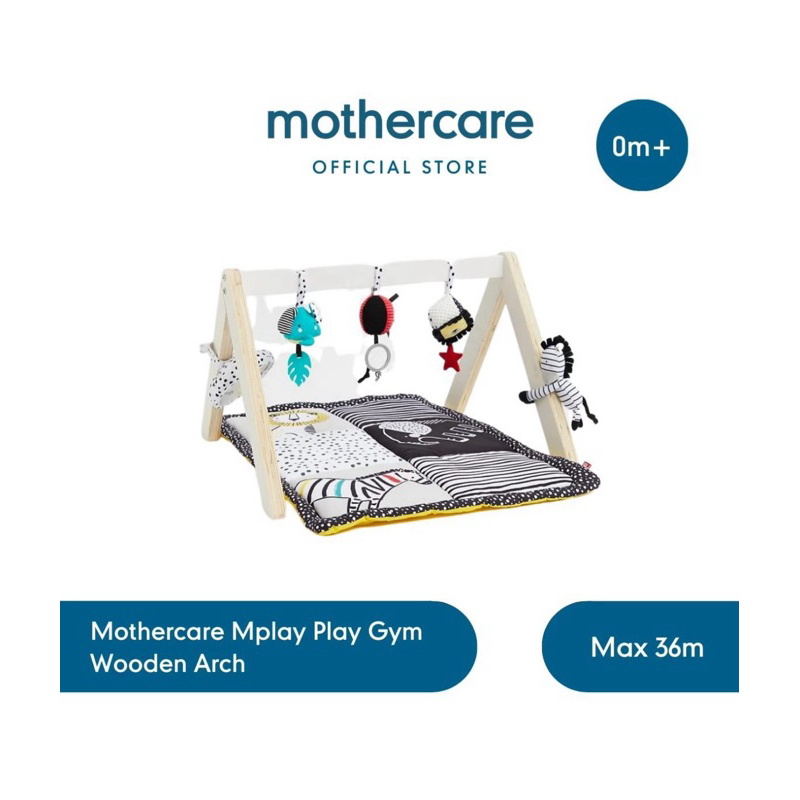 Preloved Mothercare M Play Gym Wooden Arch