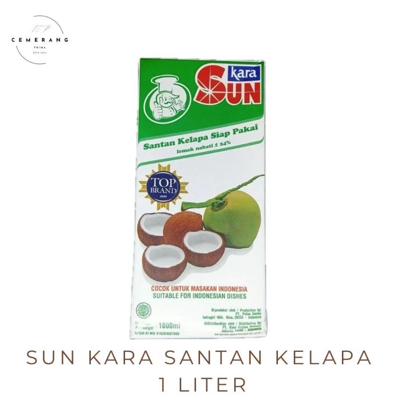 

Sun Kara Santan Kelapa 1 L