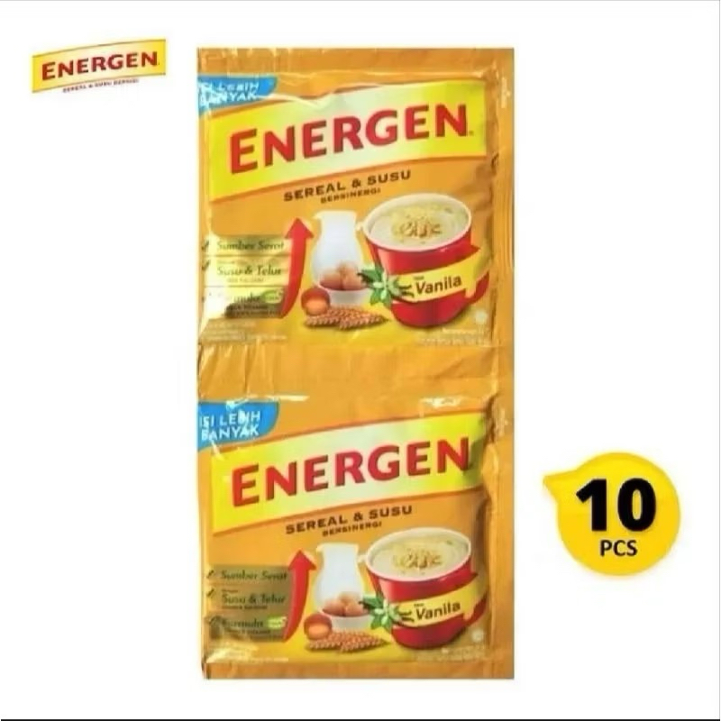 

Energen Cereal Instan Vanilla 10 sachet