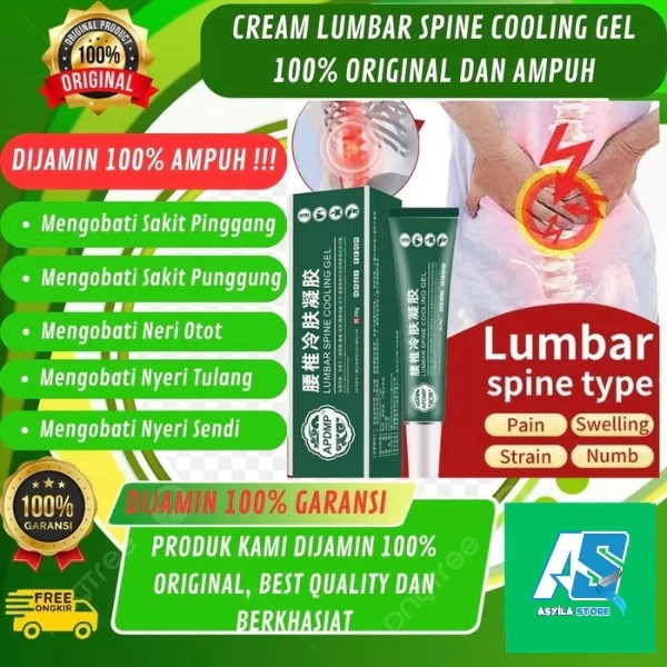 Salep Lumbar Original, Salep Lumbar Cold Compress Gel, Salep Lumbar Spine Cooling Gel