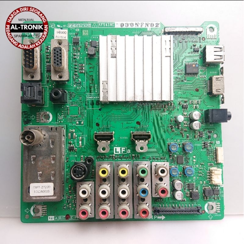 MAINBOARD MB TV LCD SHARP AQUOS 32 INCH MODEL LC-32L450M-WH LC32L450MWH MOTHERBOARD MOBO MODUL MESIN