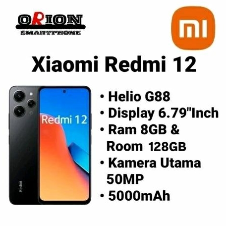 Xiaomi Redmi 12 8/128GB Ori Second