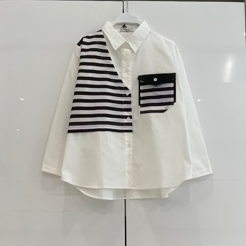 Zebra Shirt Wanita / Atasan Kemeja Wanita Katun