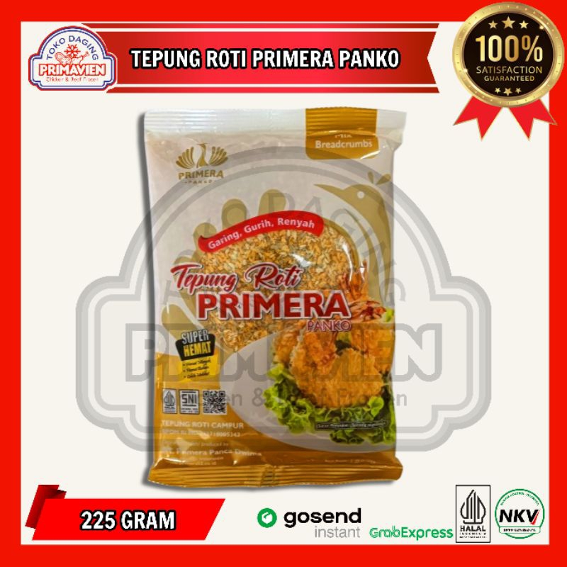 

Primera Panko Tepung Roti 225gram