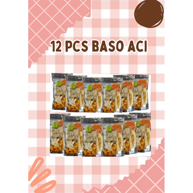 

12 pcs Baso aci instan PAKET HEMATTTTT
