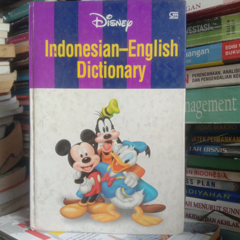 DISNEY INDONESIAN - ENGLISH DICTIONARY