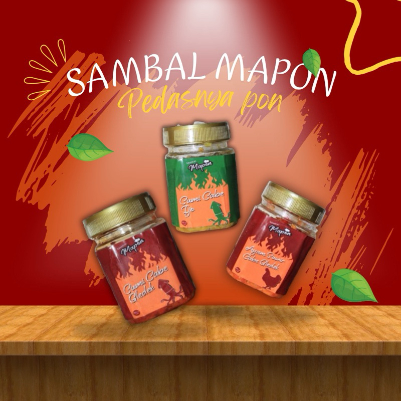 

SAMBAL MAPON CABE GLEDEK