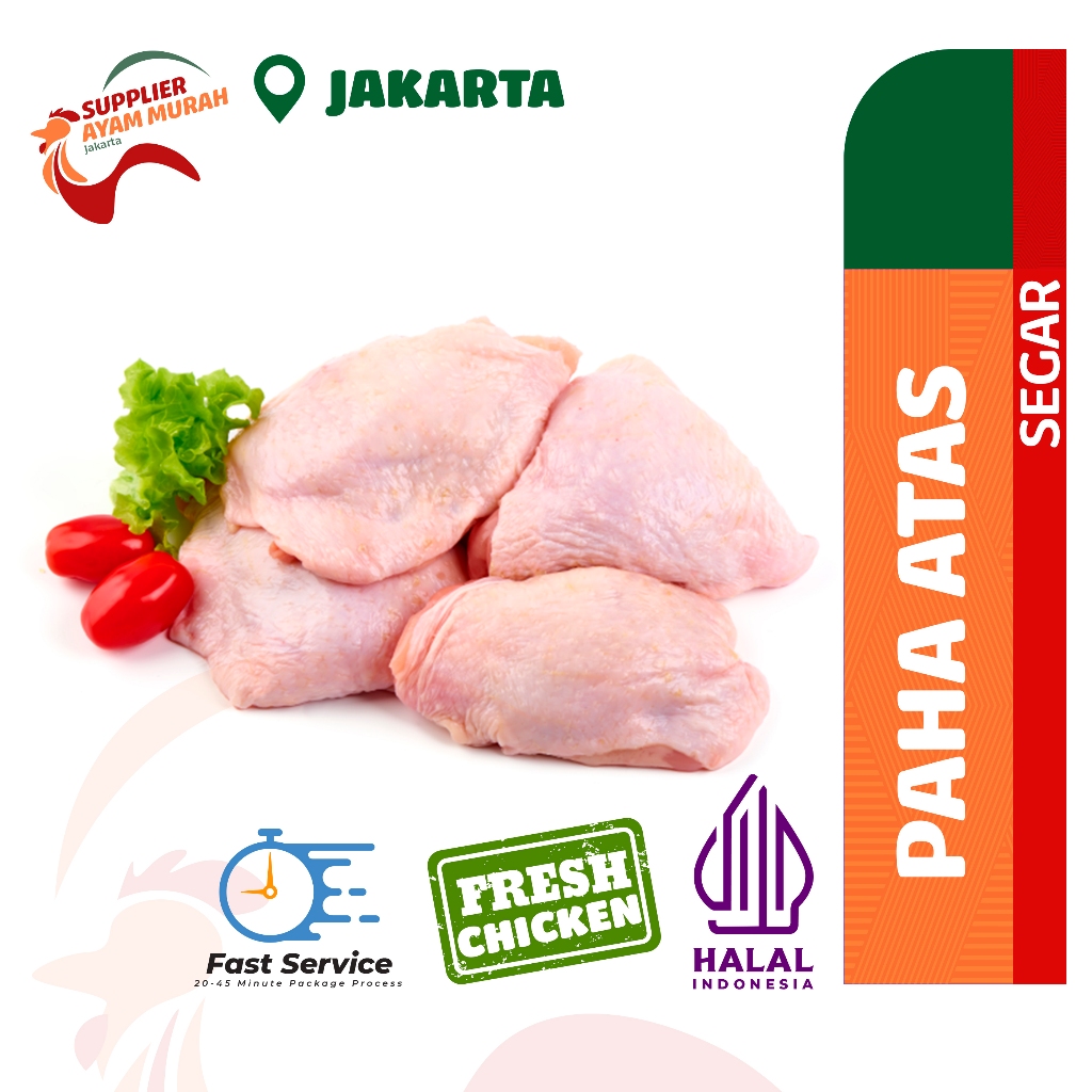 

DAGING PAHA ATAS - PAHA AYAM ATAS FRESH /1Kg