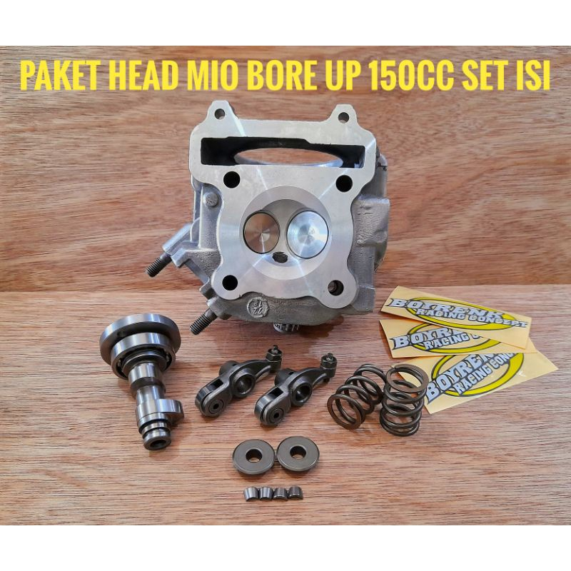 PAKET HEAD MIO SPORTY/MIO SMILE/NOUVO BORE UP 130CC 150CC-BOYRENK