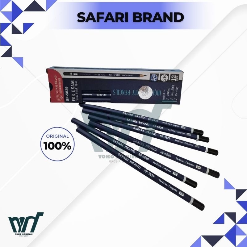 

PENSIL 2B SAFARI BRAND SF-5829 For EXAM