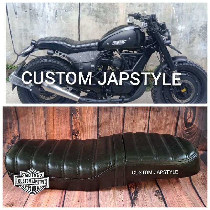 Jok Motor custom Japstyle scrambler bratcafe tracker