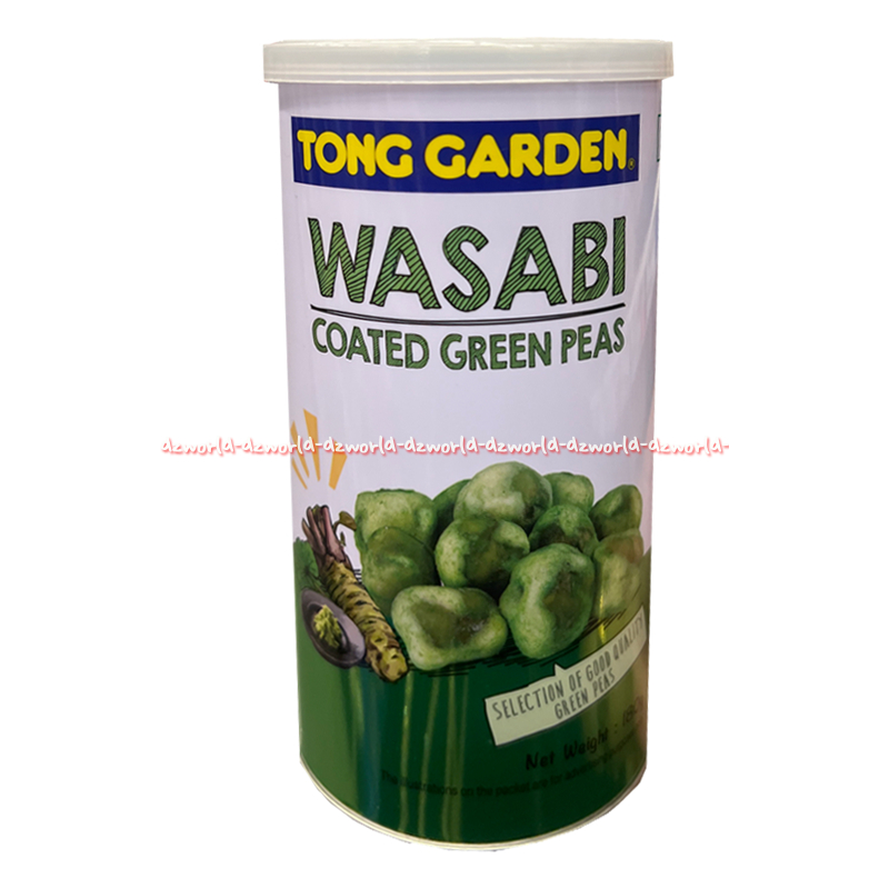 

Tong Garden 160gr Wasabi Coated Green Peas Flavour Coated Peanuts Selection Kemasan Kaleng Tonggarden Kacang Polong Rasa Wasabi