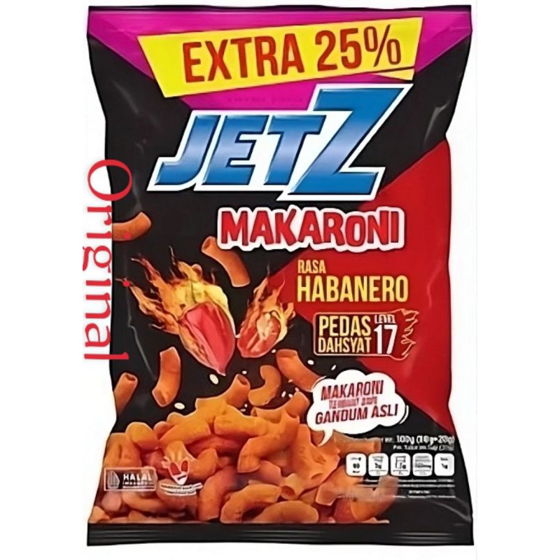 

Jetz Set Original Makaroni Habanero 100Gram