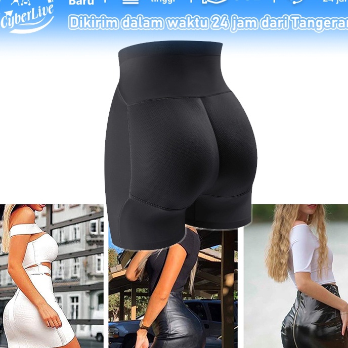 Super Celana Busa Pantat Dan Pinggul Booty Shaper Celana Pantat Palsu Wanita Fashion