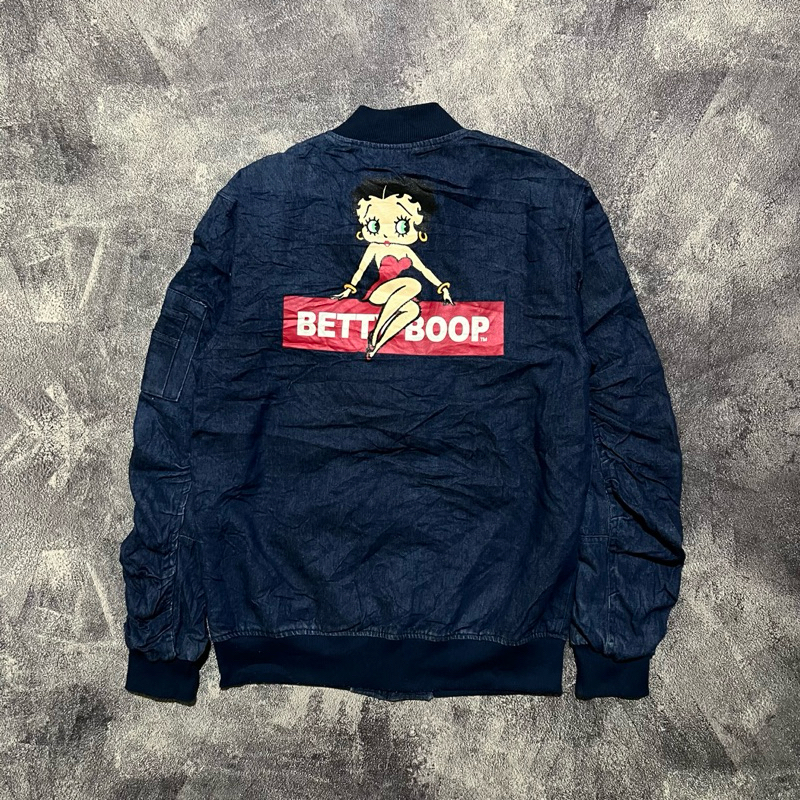 Bomber Jacket Definits x Betty Boop