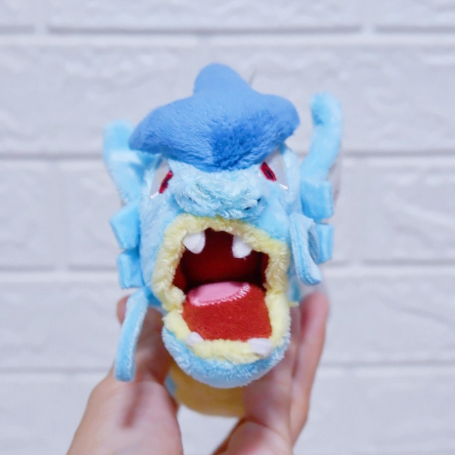 Boneka Pokemon Center Exclusive Gyarados Sitting Cuties 8" Plush Kanto Stuffed Animal