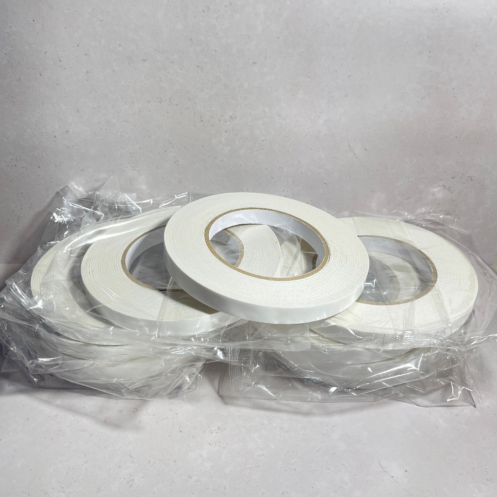 

Double Tape Solatip Lakban Putih Isolasi Bolak Balik Berbagai Ukuran Dan Warna 50 meter