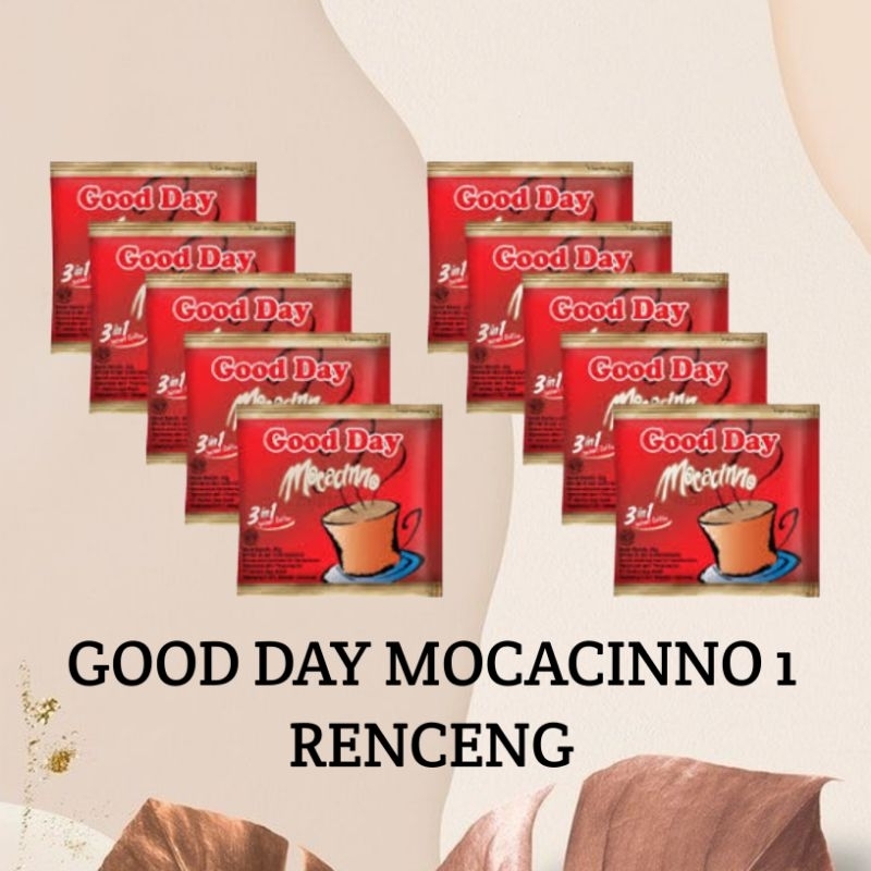 

GOOD DAY MOCACINNO 1RENCENG (promo hari ini)