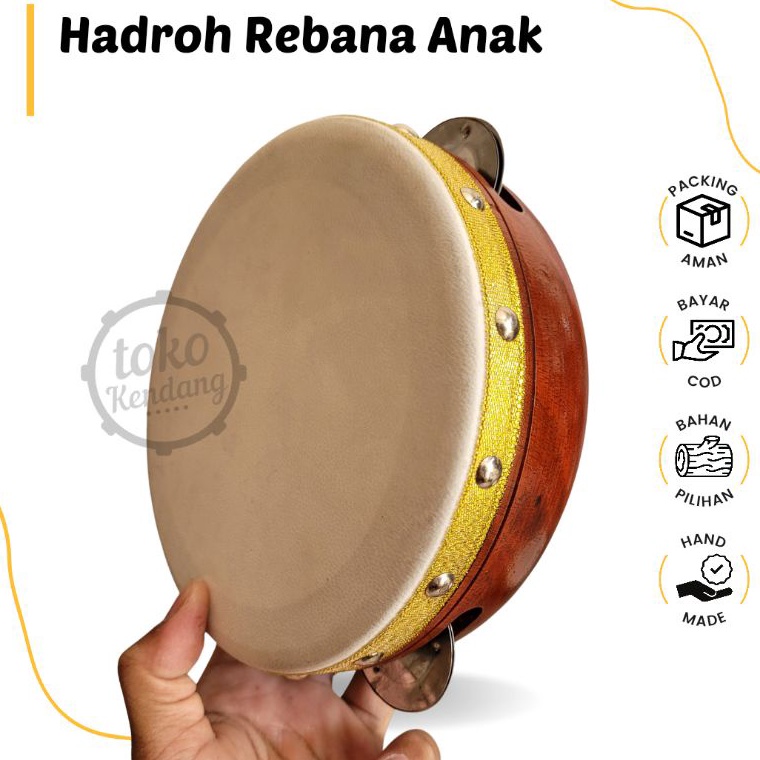 Promo Terheboh Mainan Murah Hadroh Rebana Anak Ukuran Kecil Aman Berkualitas Bergaransi