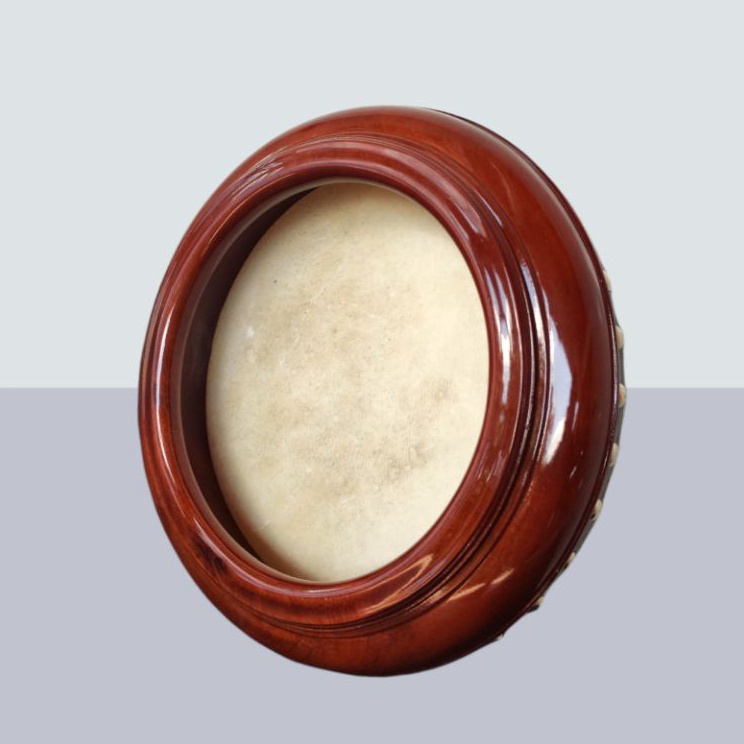 Banyak Peminat  Tam tung Rebana Hadroh Natural Kulit