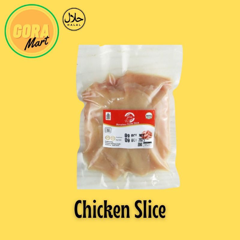 

Dada Ayam Slice / Chicken Slice / Ayam Slice By AFCO 500gr