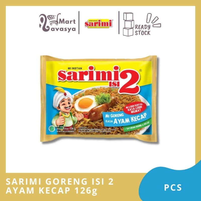 

SARIMI GORENG ISI 2 AYAM KECAP 126g - 1 PCS - KOTA BANDUNG - LAVASYA MART
