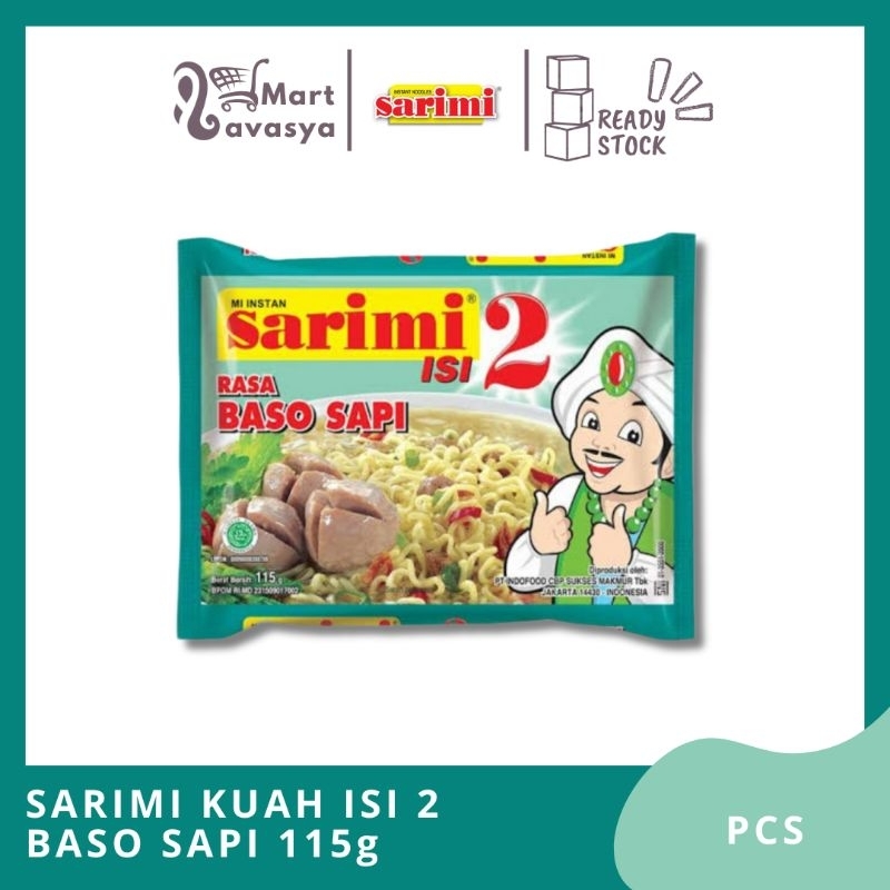 

SARIMI KUAH ISI 2 BASO SAPI 115g - 1 PCS - KOTA BANDUNG - LAVASYA MART