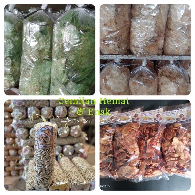 

Cemilan Hemat tidak Bikin Bosan 4 Varian @ 250 gr