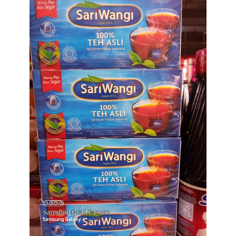 

teh sariwangi isi 25