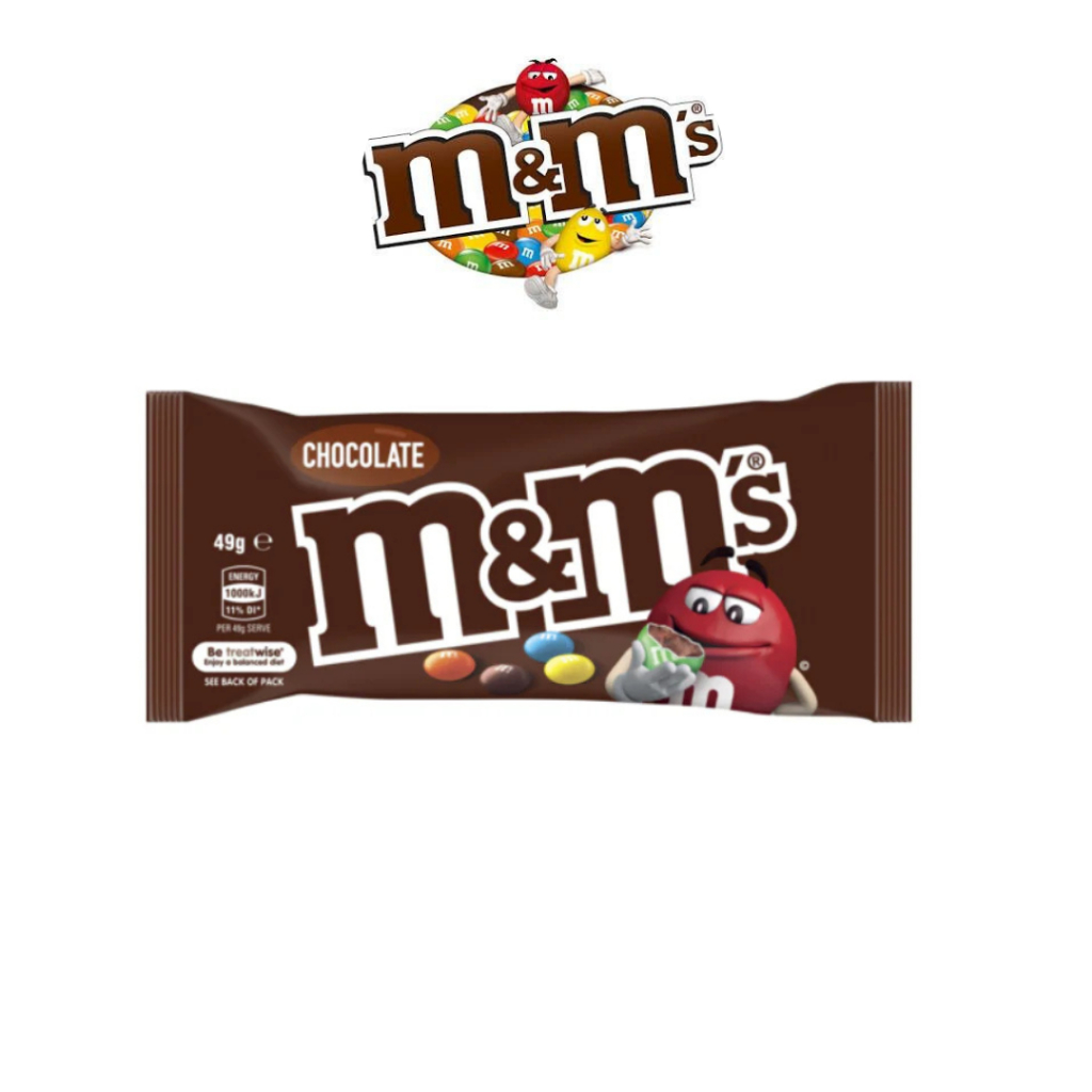 

M&Ms Milk Chocolate 49 Grams Coklat Import