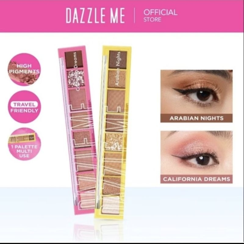 DAZZLE ME EYESHADOW | one pallete all face make up