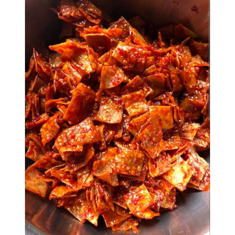 

kripik pangsit goreng