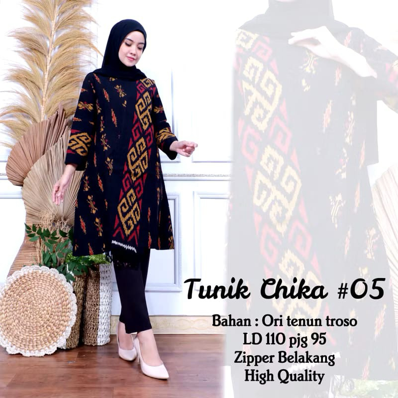 Tunik Wanita - Baju TenunOriginal Tenun Troso
