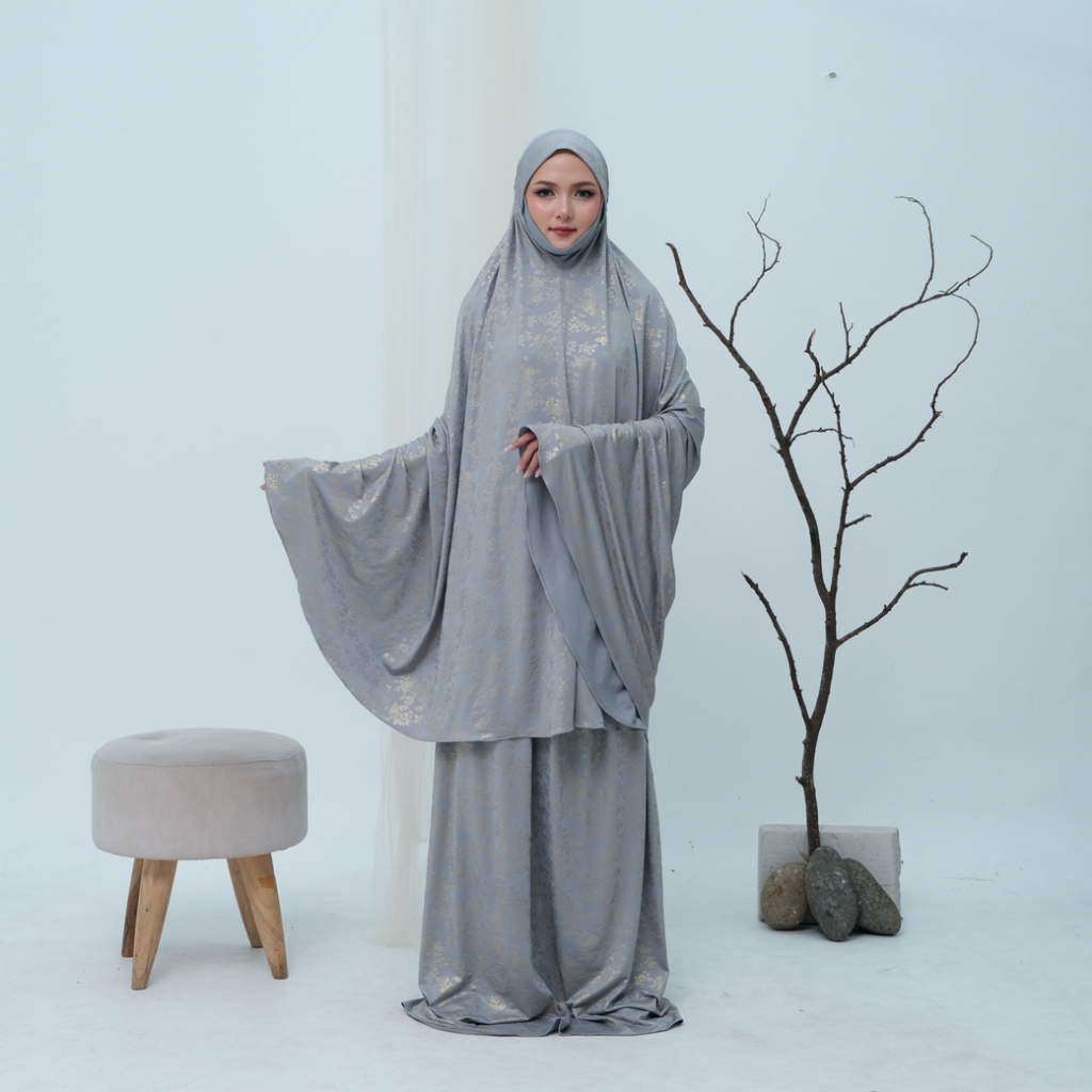 Azwa - Mukena Mimoza Mukena Dewasa traveling mini poch